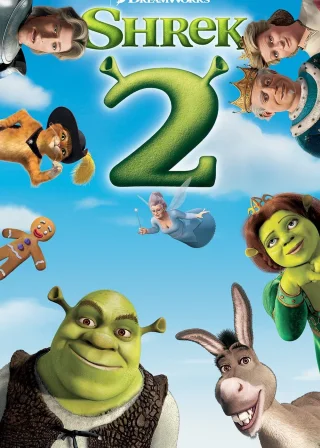 Shrek 2 (2004) — animated movie poster