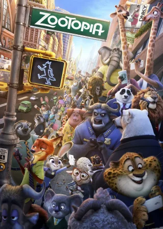 Zootopia (2016) — animated movie poster