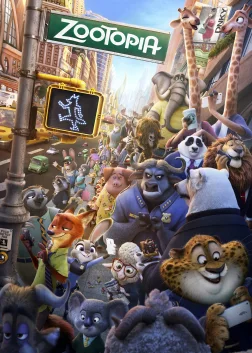 Zootopia (2016) — animated movie poster