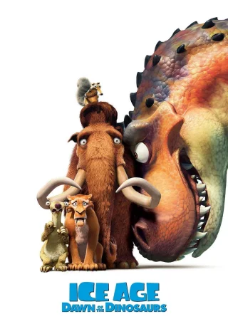 Ice Age: Dawn of the Dinosaurs (2009) — animated movie poster