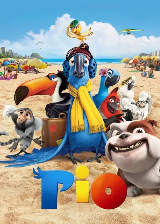 Ріо (2011) — постер мультфільму