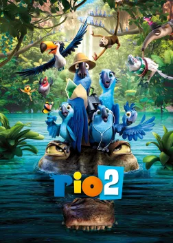 Ріо 2 (2014) — постер мультфільму