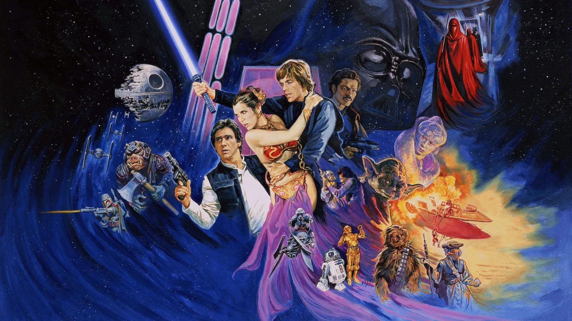 Return of the Jedi backdrop