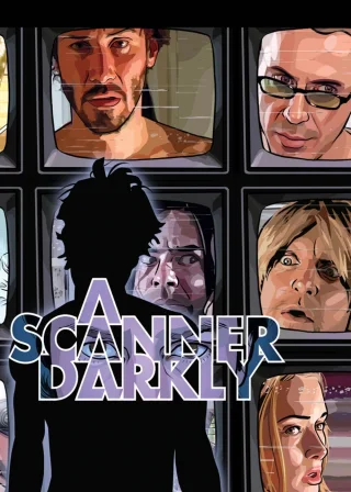 A Scanner Darkly (2006) — animated movie poster