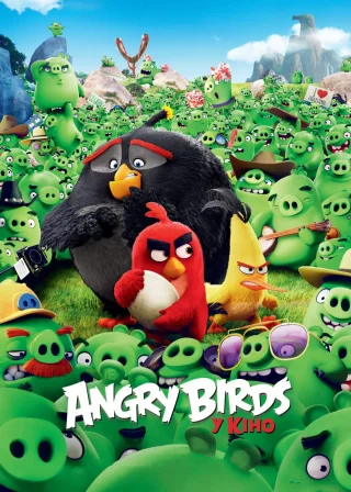 Angry Birds у кіно (2016) — постер мультфільму