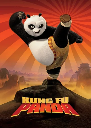 Kung Fu Panda (2008) — animated movie poster