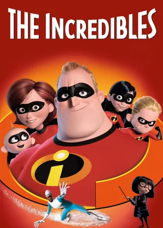 The Incredibles (2004) — animated movie poster