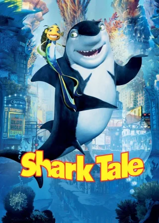 Shark Tale (2004) — animated movie poster