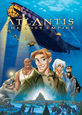 Atlantis: The Lost Empire (2001) — animated movie poster