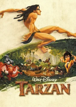 Tarzan (1999) — animated movie poster