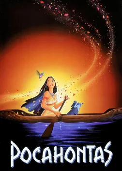 Pocahontas (1995) — animated movie poster
