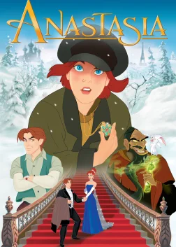 Anastasia (1997) — animated movie poster