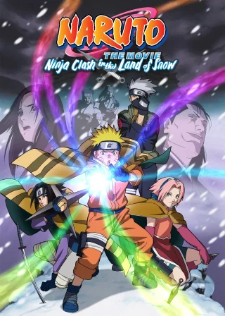 Naruto the Movie: Ninja Clash in the Land of Snow (2004) — anime movie poster