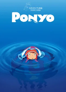 Ponyo (2008) — anime movie poster