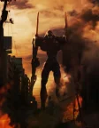 Євангеліон: 2.22 Ти (не) пройдеш (2009) — постер аніме-фільму