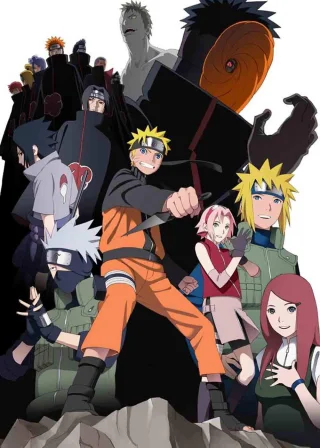 ROAD TO NINJA -NARUTO THE MOVIE (2012) — постер аніме-фільму