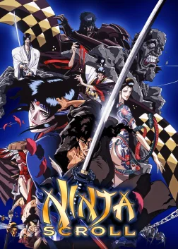 Ninja Scroll (1993) — anime movie poster