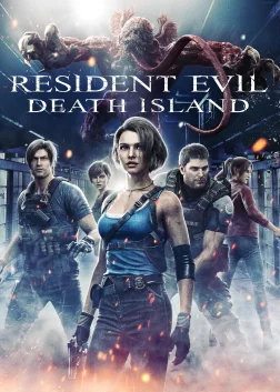 Resident Evil: Death Island (2023) — anime movie poster