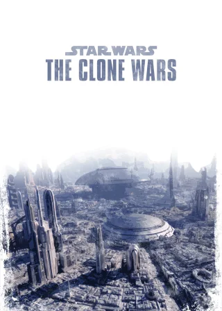 Star Wars: The Clone Wars (2008) — animated movie poster