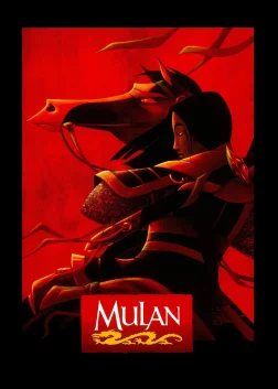 Mulan (1998) — animated movie poster