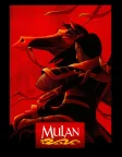 Mulan (1998) — animated movie poster