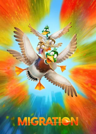 Migration (2023) — animated movie poster