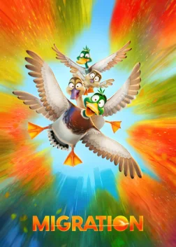 Migration (2023) — animated movie poster