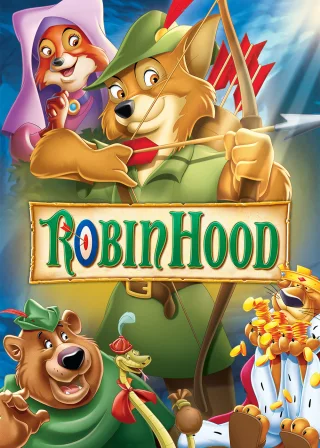 Robin Hood (1973) — animated movie poster