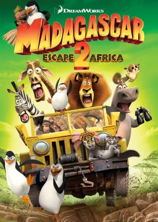Madagascar: Escape 2 Africa (2008) — animated movie poster