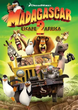 Madagascar: Escape 2 Africa (2008) — animated movie poster