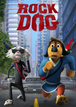 Rock Dog (2016) — animated movie poster