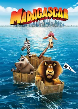 Madagascar (2005) — animated movie poster