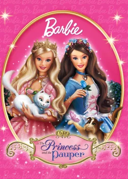 Barbie as The Princess & the Pauper (2004) — animated movie poster