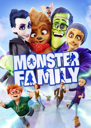 Monster Family (2017) — animated movie poster