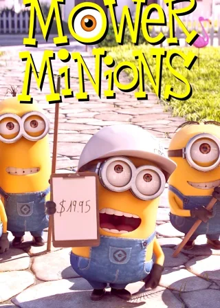 Mower Minions (2016) — animated movie poster