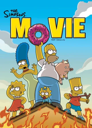 The Simpsons Movie (2007) — animated movie poster