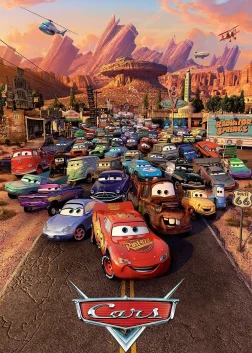 Cars (2006) — animated movie poster