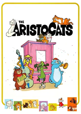 The Aristocats (1970) — animated movie poster