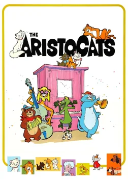 The Aristocats (1970) — animated movie poster