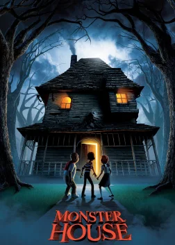 Monster House (2006) — animated movie poster