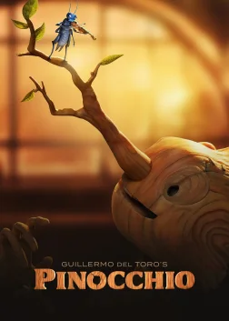 Guillermo del Toro's Pinocchio (2022) — animated movie poster