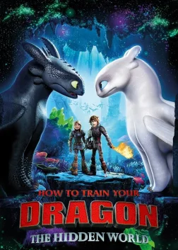 How to Train Your Dragon: The Hidden World (2019) — animated movie poster