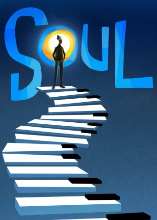 Soul (2020) — animated movie poster