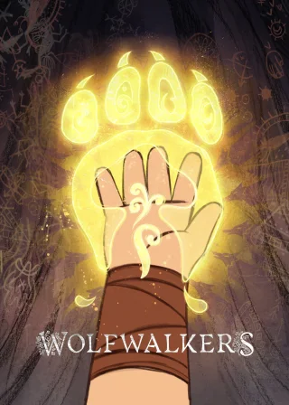 Wolfwalkers (2020) — animated movie poster