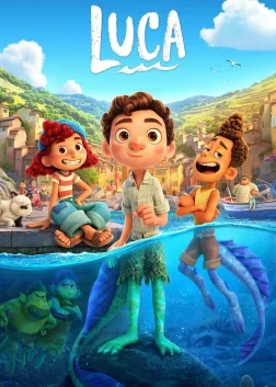 Luca (2021) — animated movie poster