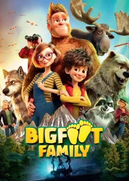 Bigfoot Family (2020) — animated movie poster