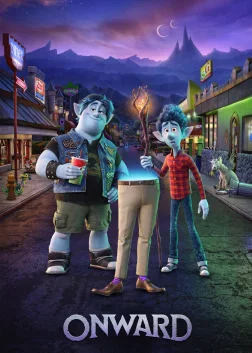 Onward (2020) — animated movie poster