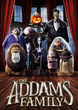 The Addams Family (2019) — animated movie poster