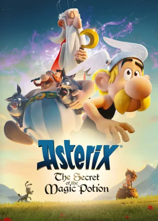 Asterix: The Secret of the Magic Potion (2018) — animated movie poster