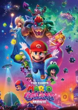 The Super Mario Galaxy Movie (2026) — animated movie poster